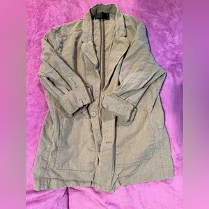 OAK + FORT tan Jacket #579